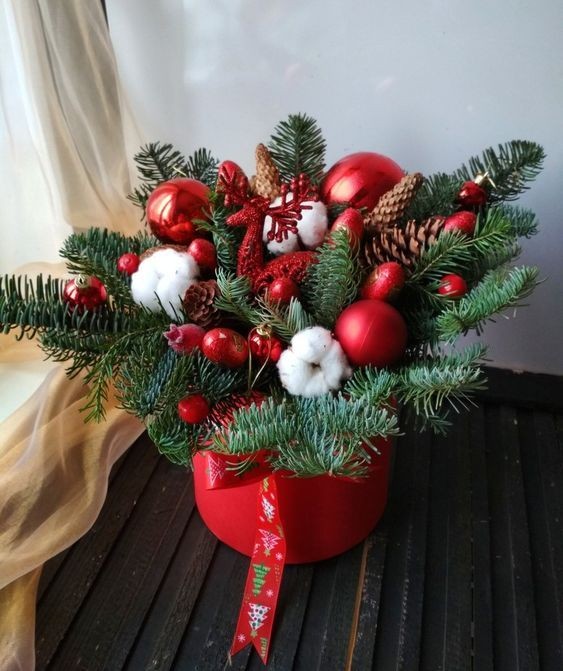 Detalle Floral para navidad