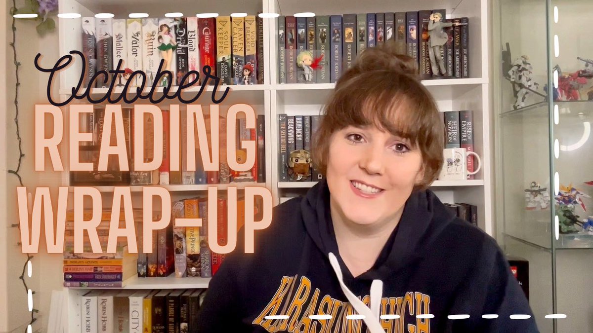 My October Wrap up has gone live Link in follow up post so I can beat the system and you all actually see this post haha (be super cool if a booktuber with a larger following shared to help a small channel get more exposure 🫣)