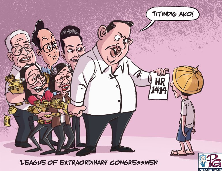 marortoll's tweet image. Nasa likod niya ang Makabayan bloc. 😁😁😁