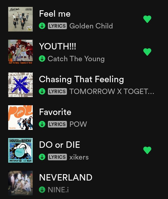 I haven't posted in a while... #WeeklyMultiPlaylist 

#NCT127 #TheRose #JUNGYONGHWA #TRENDZ #ONEOKROCK #KINGDOM #HORI7ON #JAMHEADS #WEA  #IB147 #82MAJOR #eldon #WayV #GreatGuys #WooJinYoung #Jungsoomin #LimYoungWoong #GoldenChild #CatchTheYoung #TXT #POW #xikers #NINEi