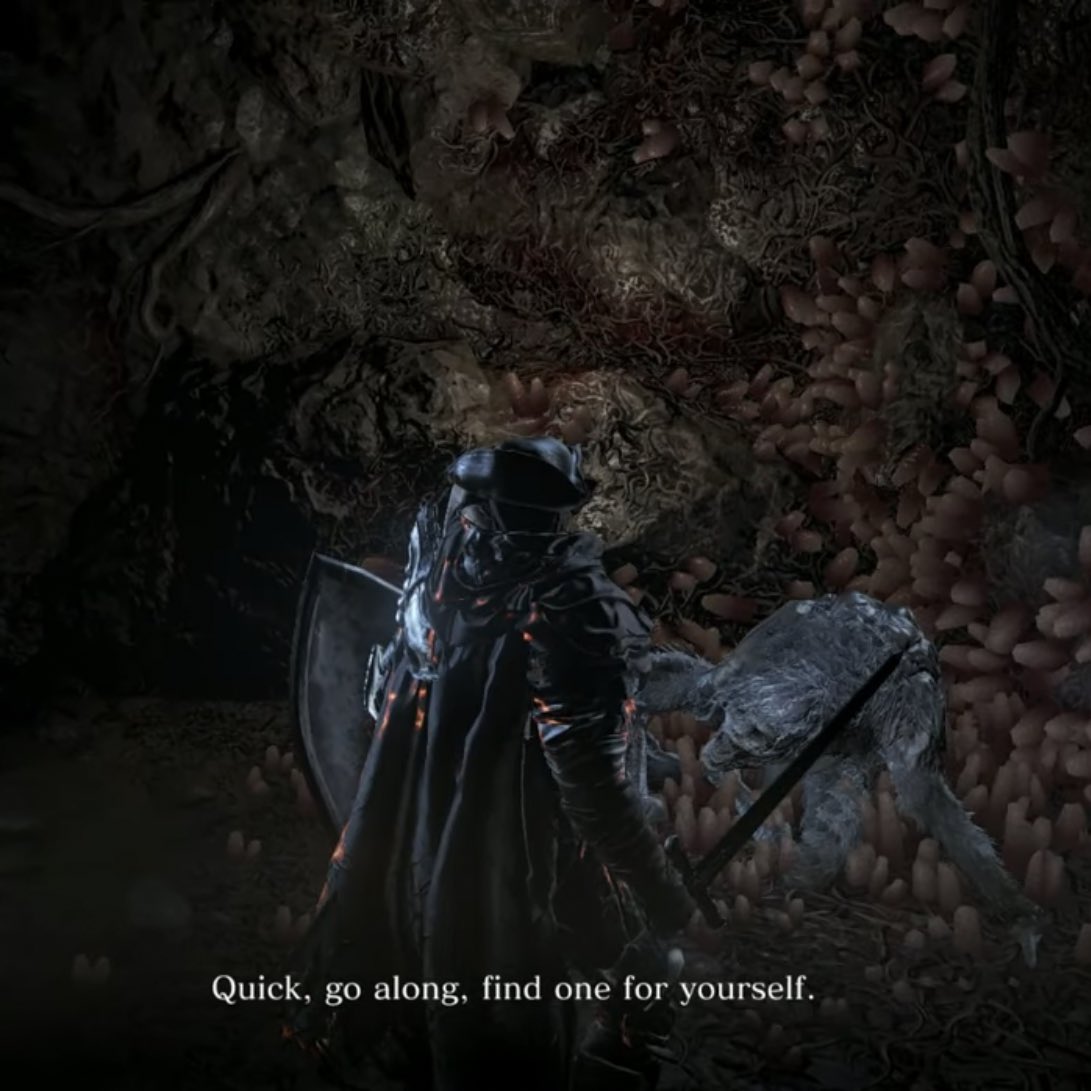 Drustabat's tweet photo. Dark souls 3 was way ahead of its time https://t.co/bl3mA9B9GX