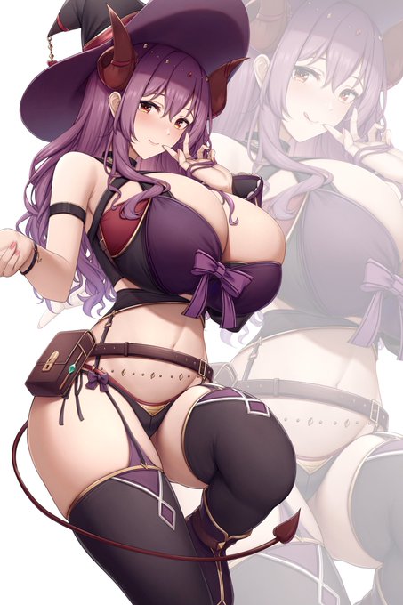 冒險少女ギルドのカノンちゃんとバミルちゃん❤️
 #いいおっぱいの日 