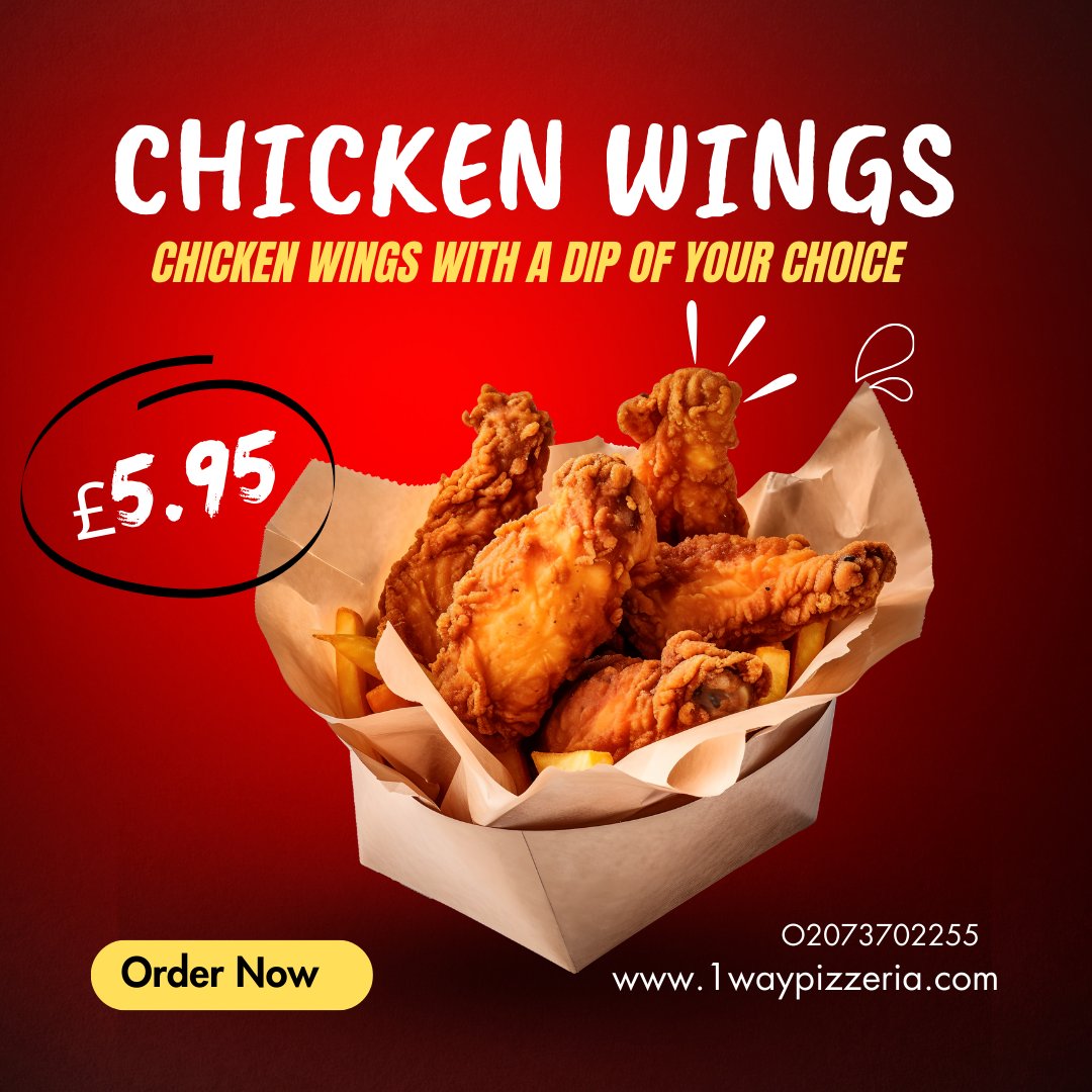 Craving an explosion of flavor and a satisfying crunch in every bite? Look no further than these chicken wings. 
-
-
-
Order Now
1waypizzeria.com
#ChickenWingsDelight #WingLovers #FingerLickinGood #SaucyWings #WingIt #FlavorExplosion #CravingChickenWings #WingMania