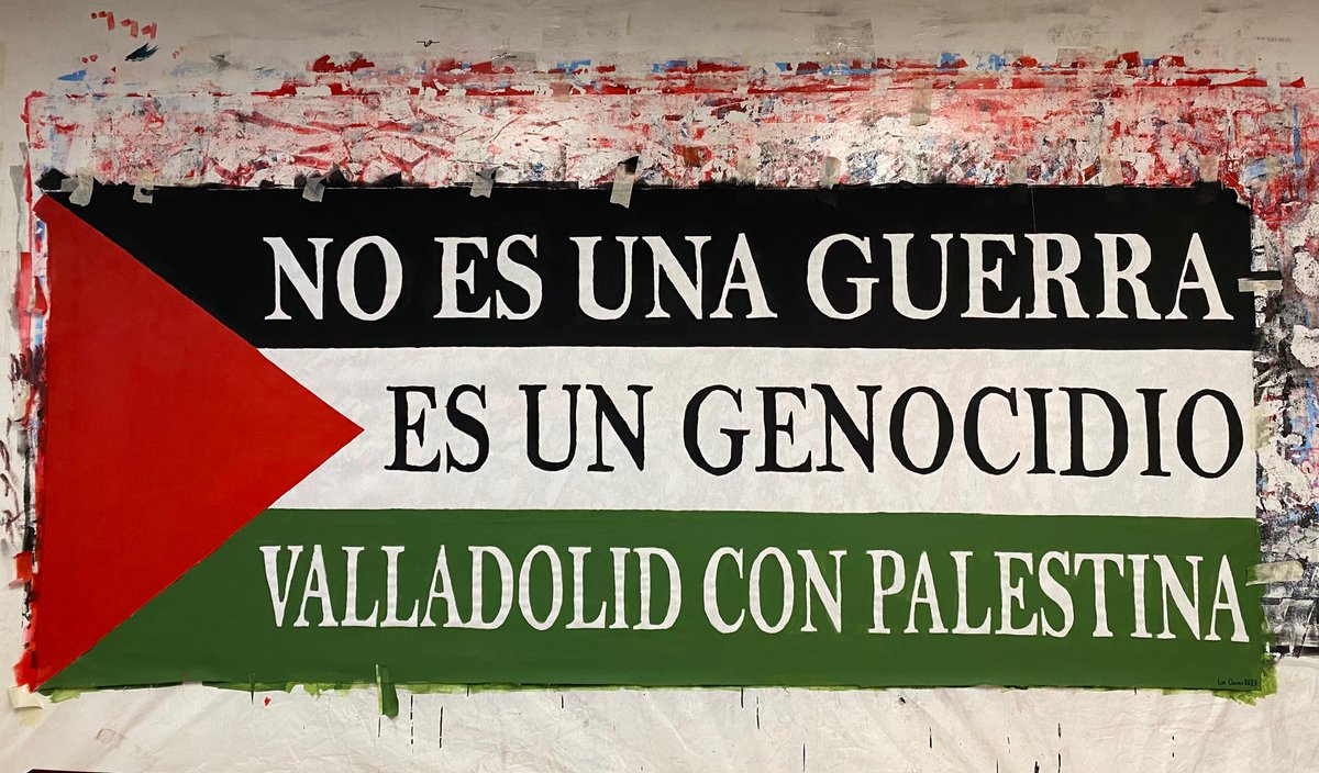 Este MIÉRCOLES, 8 de noviembre, volvemos a concentrarnos en #Valladolid 📷 #Solidaridad con #Palestina
20:00  Pza. Fuente Dorada 
¡¡Basta ya de crímenes contra la humanidad!!
#ValladolidconPalestina
#PalestineGenocide
#GazaUnderAttack
#FreePalestine