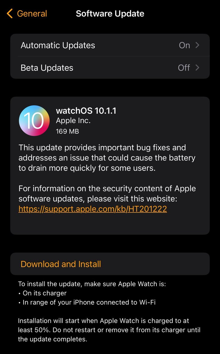Breaking News ‼️ watchOS 10.1.1 (21S71) Has Been Released Size - 169MB ⌚️ #Apple #watchos101 #watchos101RC #watchos1011