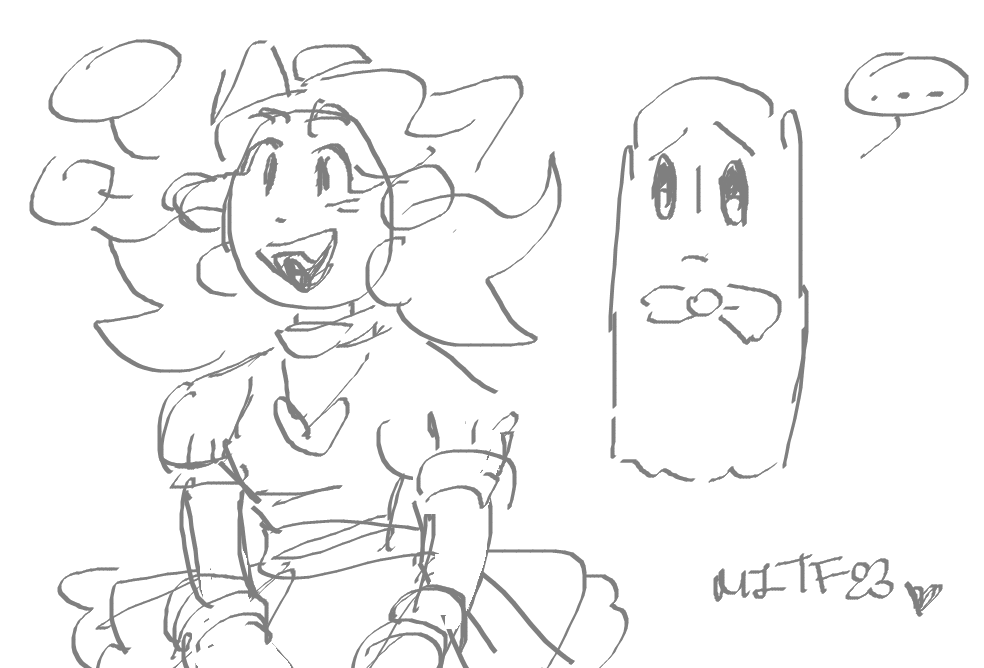 ShyblookDummy's tweet photo. A comic made by my good pal @M4dumy, based on a post I did featuring his version of Mew Mew alongside Shyblook.
#Undertale #MadMewMew #RuinDummy #MITF #MITFAUs https://t.co/wf1bllC4r1