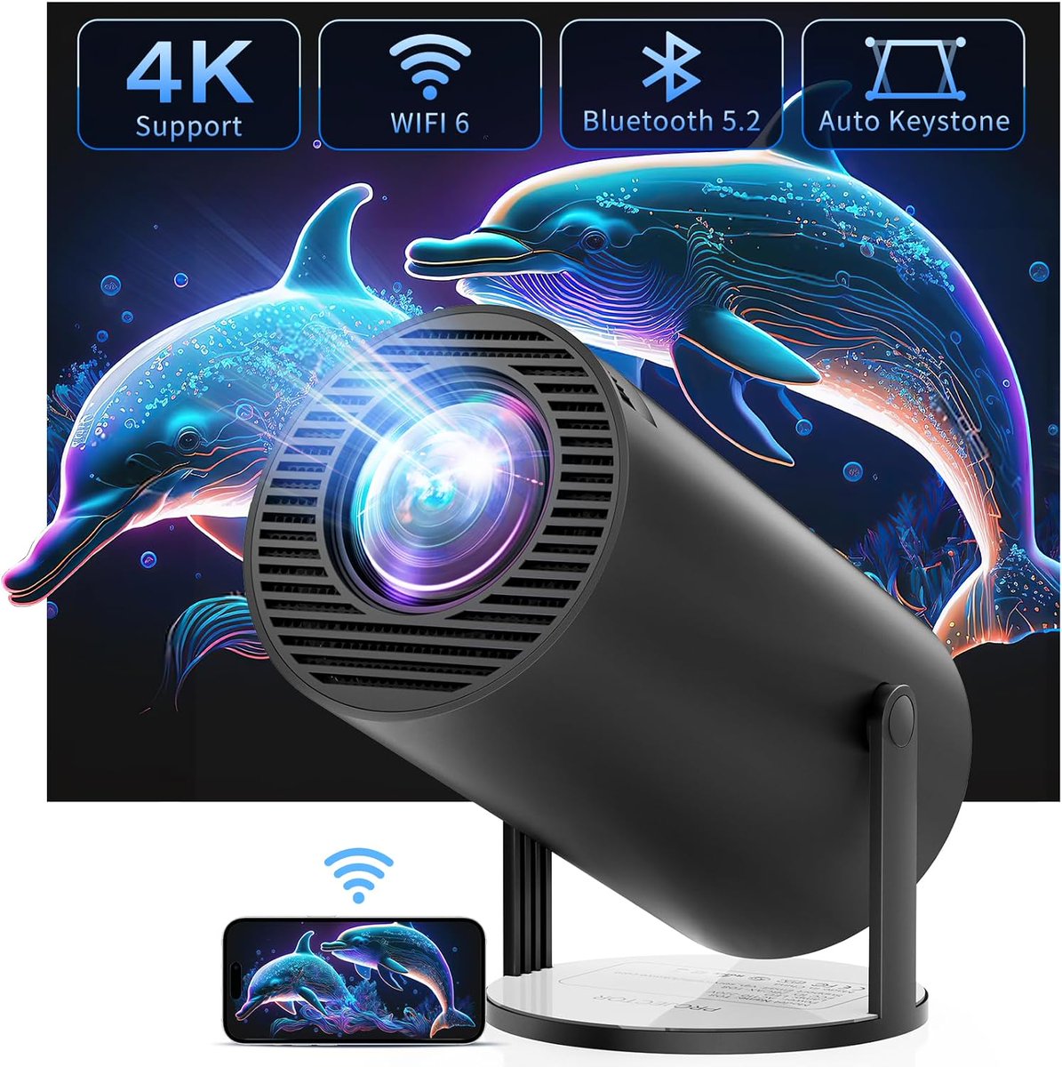 IntroduceVideo's tweet image. "Features/Details" CLOKOWE 4K Mini Projector with WiFi and Bluetooth, 180° Rotation &amp;amp; Auto Keystone, Full HD 1080P Supported... #CLOKOWE4KMiniProjector #CLOKOWE #4KMiniProjector #MiniProjector #ProjectorwithWiFiandBluetooth #projector pinterest.com/pin/5956714882…