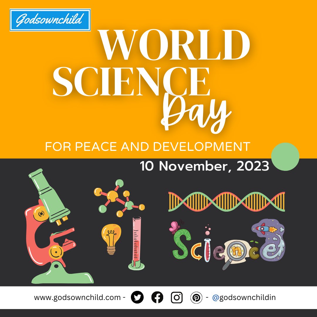 godsownchildin's tweet image. Exploring the Boundless Universe of Knowledge: Celebrating World Science Day for Peace and Development 🌍🔬🚀
Like and Share...
#ScienceForPeace #InnovationForDevelopment #WorldScienceDay #autisminfo #sciencefordeveloment