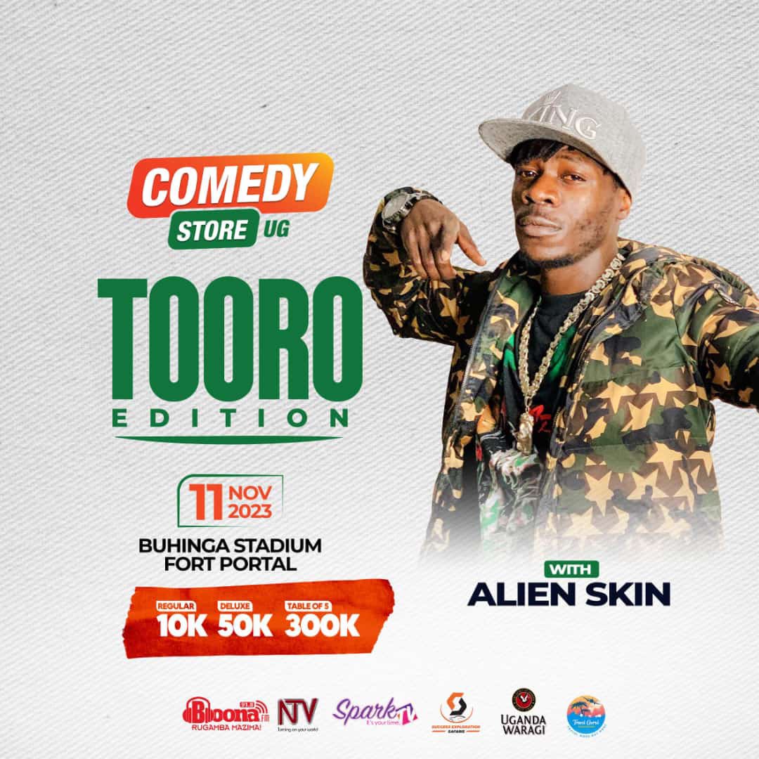 AbookiMaggie's tweet photo. This Saturday @ComedyStoreUG is bringing Tooro people a line up of performers at Buhinga Stadium .
#ComedyStoreInFortPortal be there. https://t.co/QEmto4By6N
