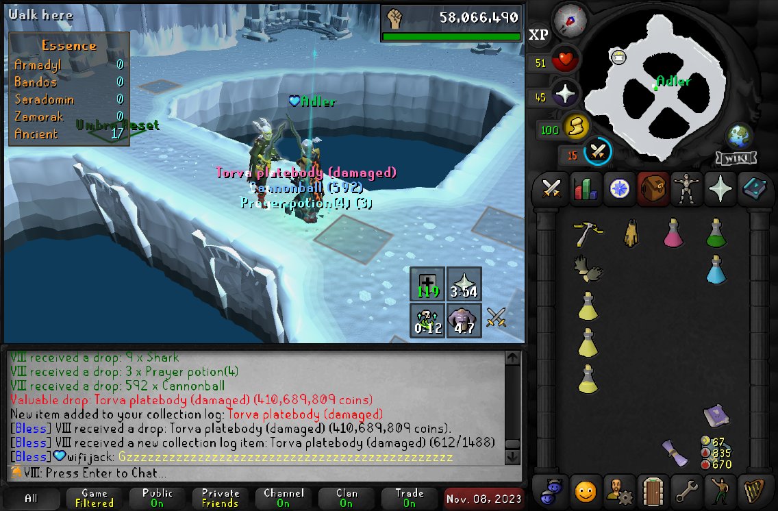 VIII_OSRS's tweet photo. Torva platebody https://t.co/5B2Li8FgCQ