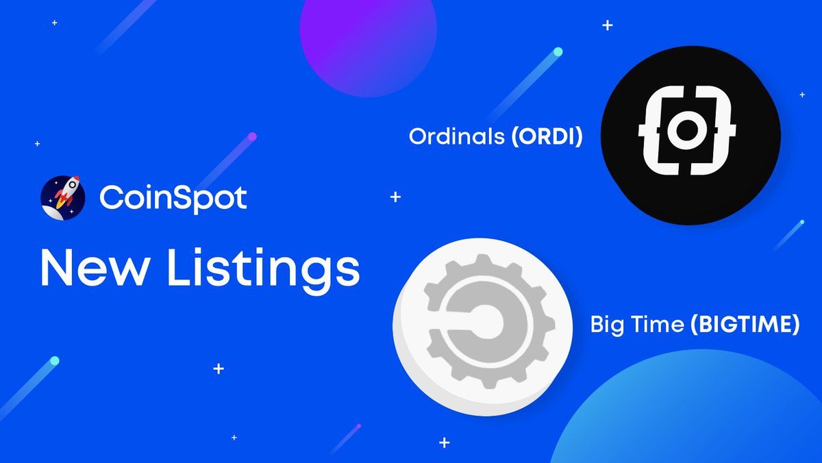 We have just listed Big Time (BIGTIME) &amp; Ordinals (ORDI)!

Repost for the chance to win $100 of BIGTIME or ORDI 💸

Happy trading!