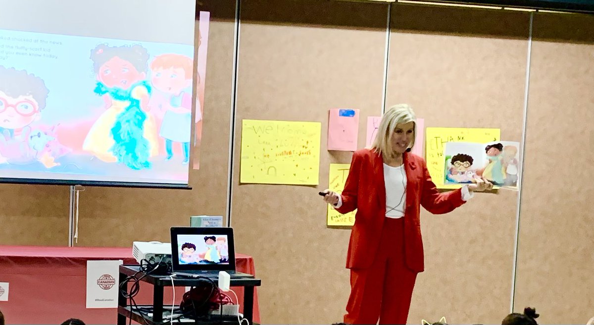 SJPIILibrary's tweet image. Such a fantastic visit with Canadian author @LanaButton to celebrate #IReadCanadian today!! 🇨🇦🎉@SJPIIOakville enjoyed a fun rhyming storytime and learned about Lana’s writing process too! We can’t get enough of Lana’s books with important messages!!👏💕@ireadcanadian