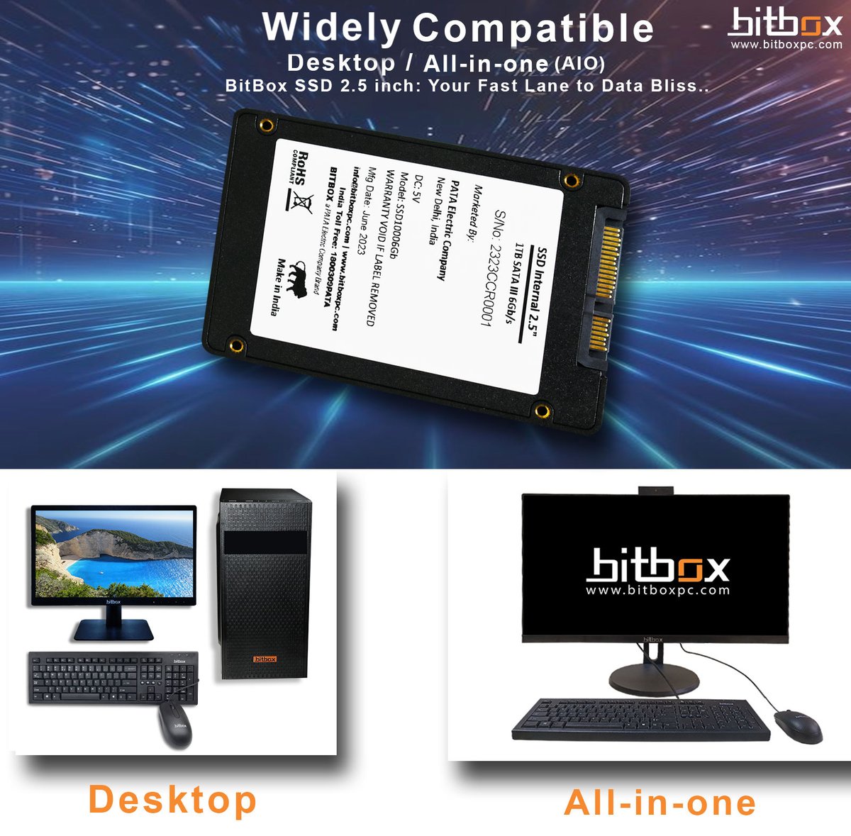 bitbox_pc's tweet photo. Experience blazing-fast storage performance with BitBox SSD – the widely compatible solution for seamless data access and reliability !
Learn more : https://t.co/UF8O8oBfsa
.
.
.
.
.
.
.
#Bitbox #SSD #BitboxSSD #SolidStateDrive #InternalSSD #HighSpeedPerformance #pc #laptop https://t.co/DA3mufWyoC