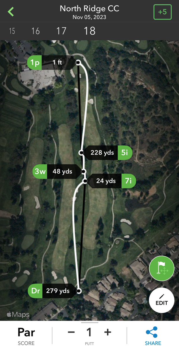 ArccosMarkos's tweet photo. Up &amp; down par to finish https://t.co/XsOYyPtEzU