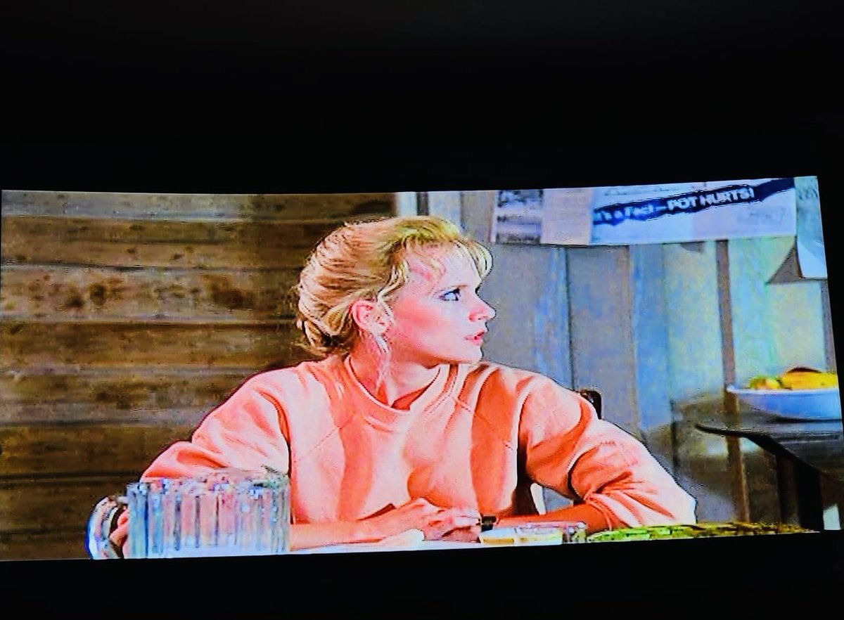 Scary people on HBO today!#fridaythe13th#part5#pam#reggiethereckless