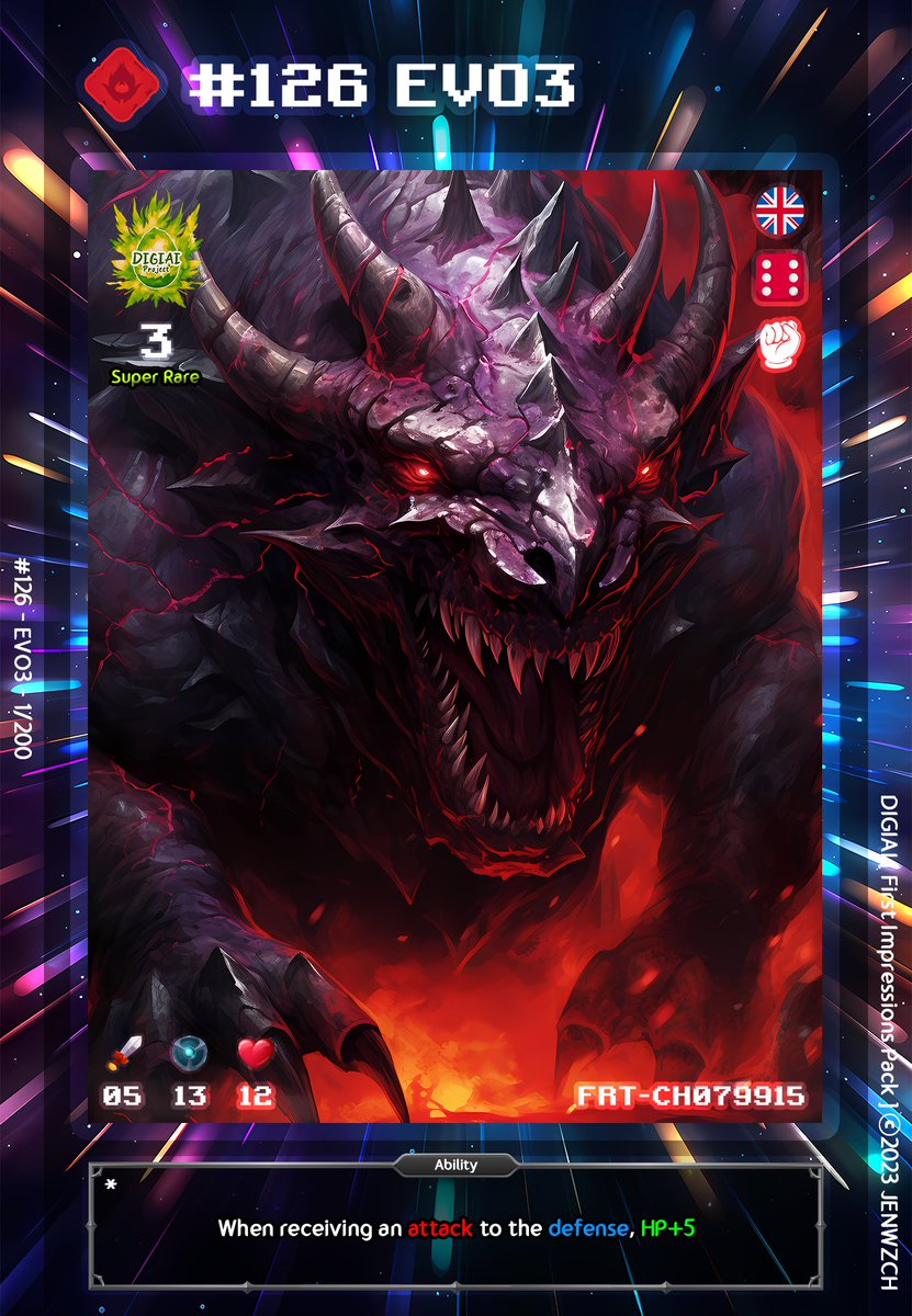 DigiaiProject's tweet image. Check out Super Rare cards! in [First Impressions Pack] ⓒ2023 Digiai Card Collection, JENWZCH opensea.io/DIGIAI #digiai #NFT #NFTS #NFTs #NFTcollection #NFTdrops #NFTs #OpenSeaNFT #opensea #NFTcollectibles #NFTCommunity #NFT #NFTartist #OpenSeaNFT #opensea #midjourney