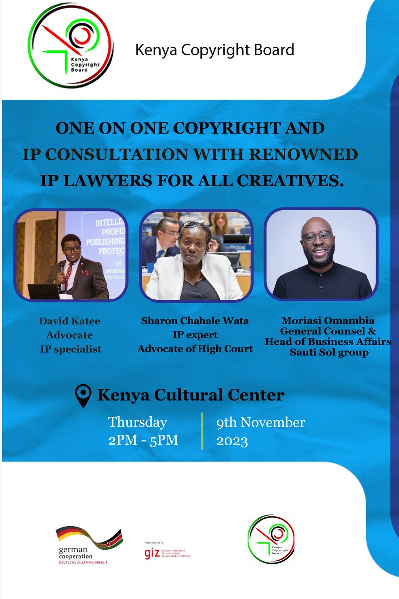 Kenya Copyright Board tweet media