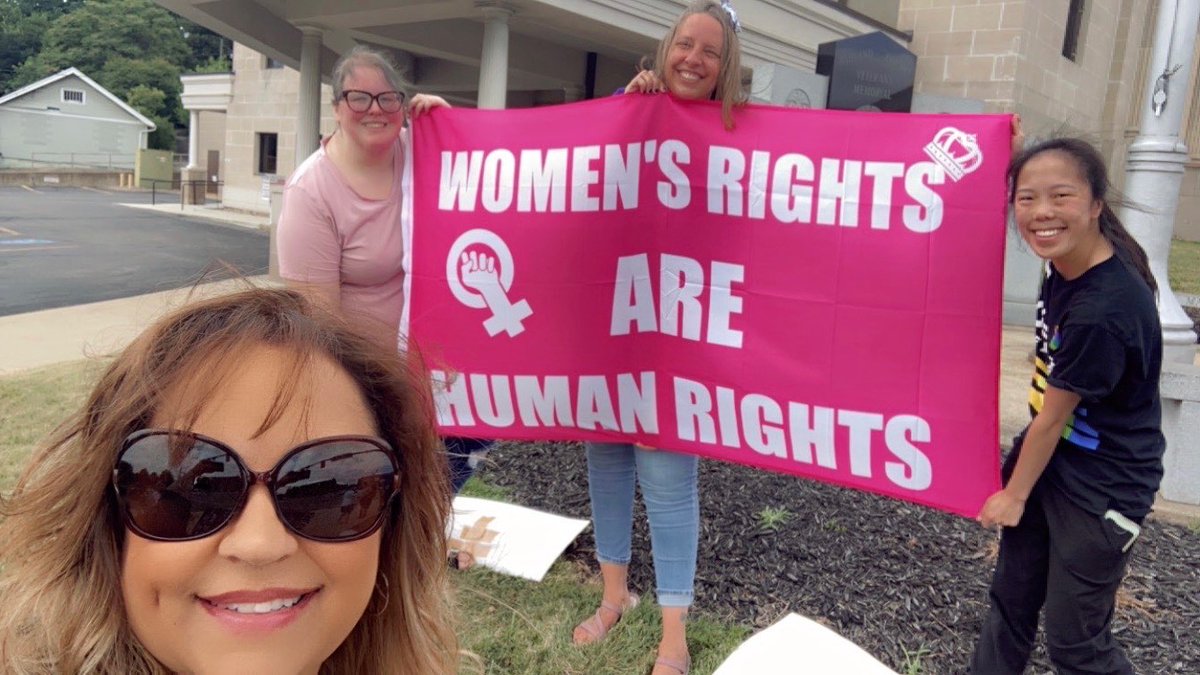 RealTamie's tweet photo. WE DID IT OHIO!!!!

🚨🚨BREAKING NEWS: Ohio voters have voted to PROTECT women’s reproductive rights!

This is a MAJOR win for WOMEN and medical professionals!! 

Ohio women are FED up with extremism! Jim Jordan you are next!! https://t.co/txf8b4KAV9