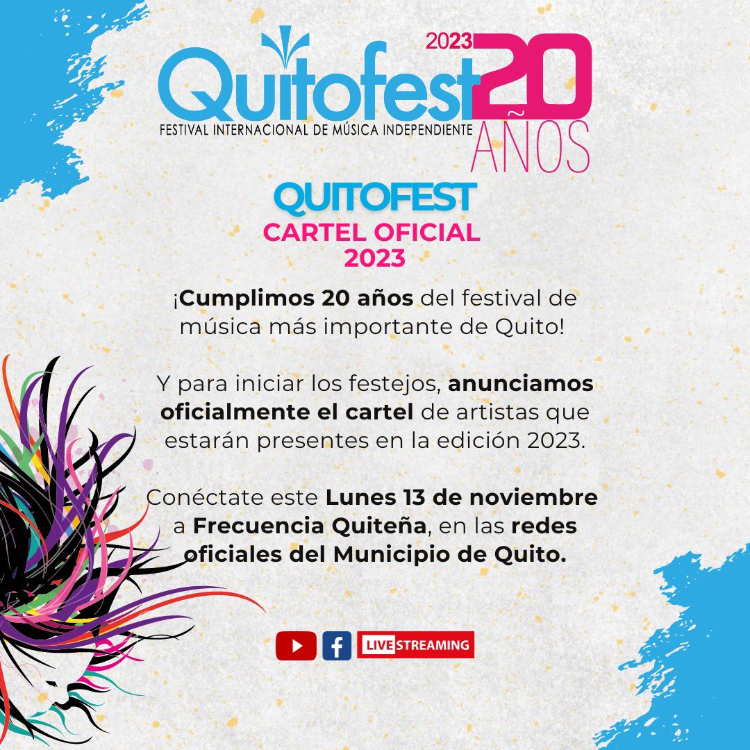 Quitofest tweet media
