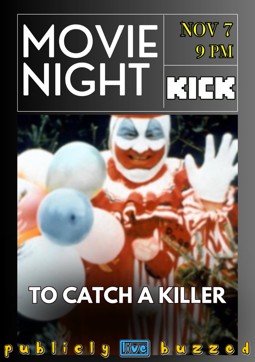 🔥We Are Live on kick.com/publiclybuzzed
Come hang out for #movienight Watching To Catch A Killer (1992) #johnwaynegacy movie
#truecrime