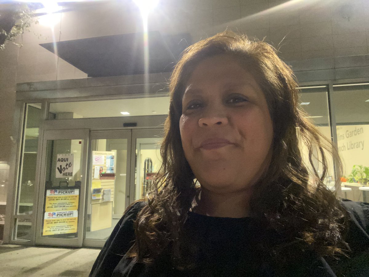 NicoleSATX's tweet photo. Talk about waiting until the last minute to #vote but I did!!! π#nisdvotes #TxEdVotes https://t.co/8G0gEDp4LZ