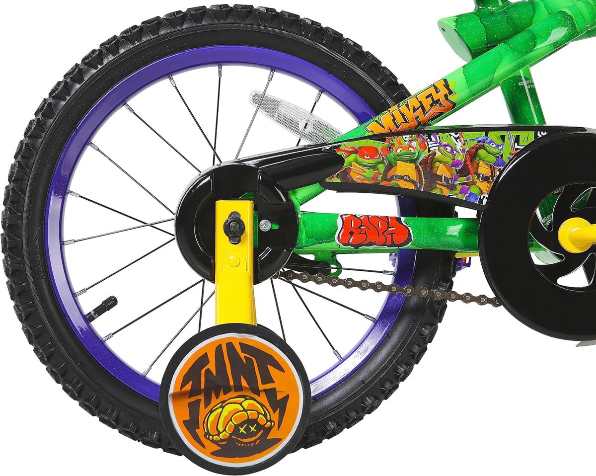 Amazon
Dynacraft Teenage Mutant Ninja Turtles 16' Children's Bike
#MutantMayhem
(1/2)