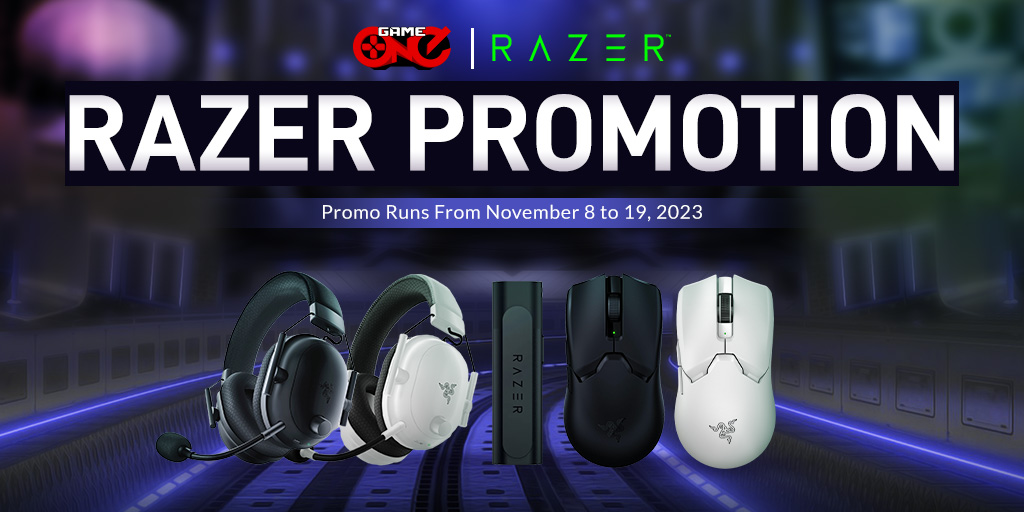 gameoneph's tweet image. Get up to Php 2,000 off on selected Razer wireless gaming headsets, streaming microphones, and wireless mice. Elevate your gaming and streaming experience while saving big!

Promo runs from November 8 to November 19, 2023

#RAZER #PROMOTION #NovemberPromotion #gameoneph