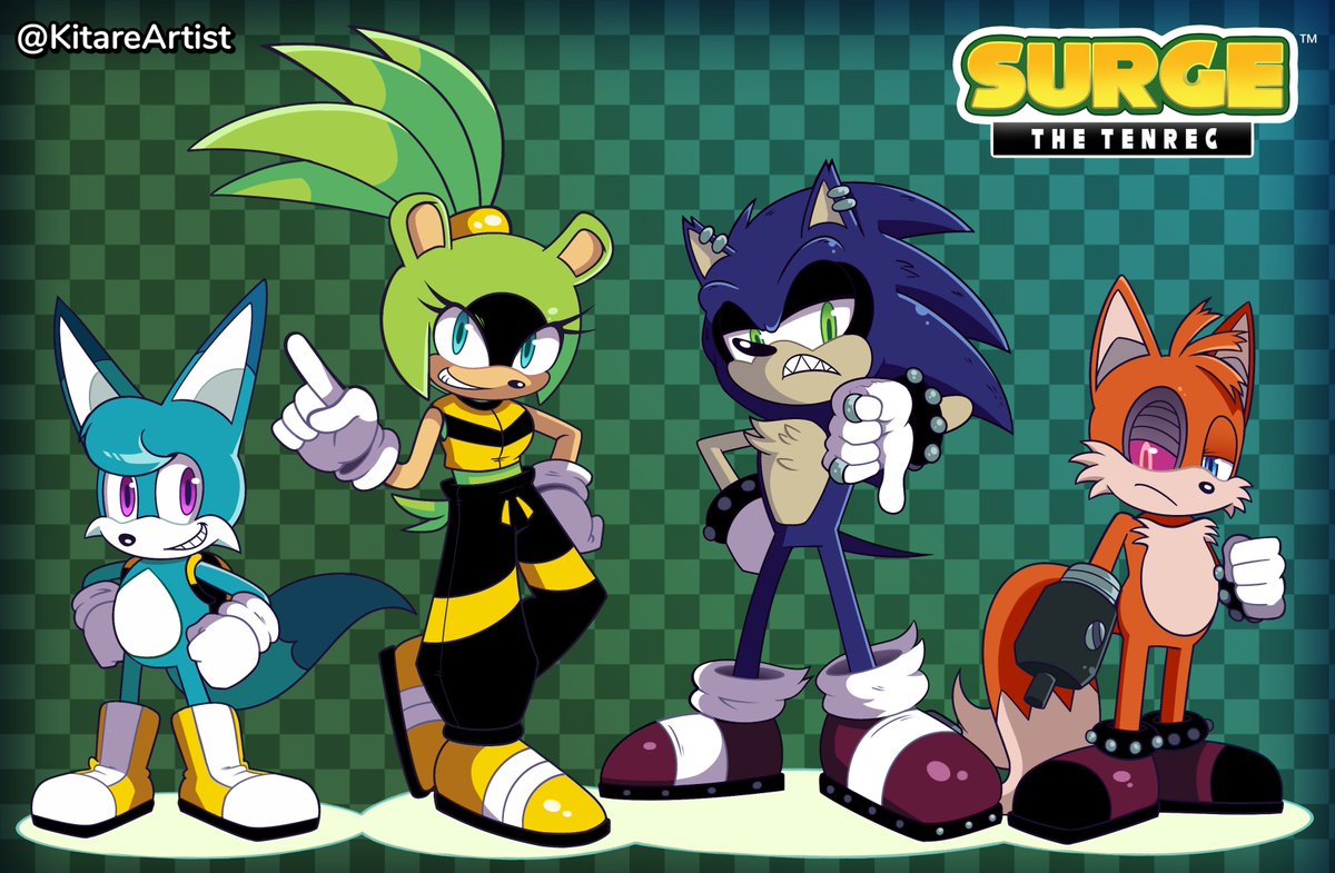 [Wicked Shift] - The Heroes and the Imposters! 💙💚

#WickedShift #SonicAU #SurgeTheTenrec #TailsTheFox #Kitsunami #IDWSonic #SonicTheHedgehog #RoleSwap