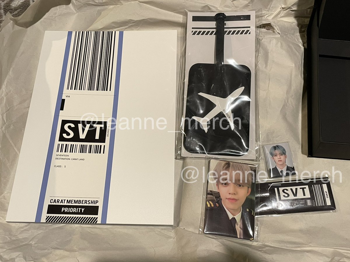 leanne_merch's tweet photo. WTS Seventeen Carat Membership Kits 5th Gen &amp; 6th Gen

5th Gen - like new (items opened once). ID card removed
$100

6th Gen - new (only locker has been opened twice). ID card removed
$100

Ship from USA. PayPal fees+shipping not included in price yet https://t.co/csY0wEzOBo