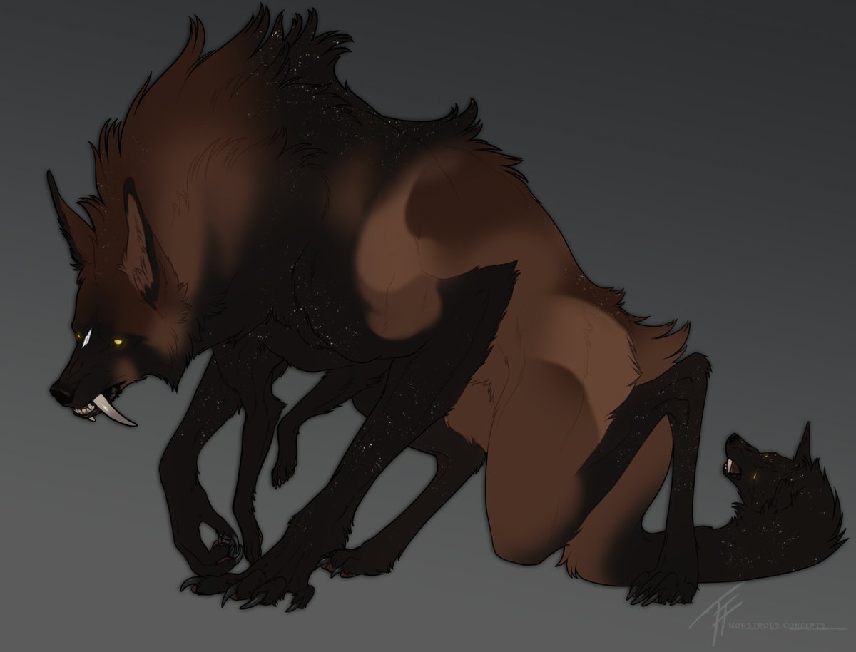 Werepax - Werewolf form for Dunrosiel's shapeshifter Pax (tokota) on Deviantart <3  Was a fun commission and Dun is always a joy to do art for!