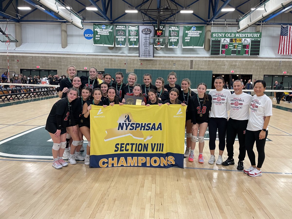 Congratulations to the Mineola GV team on their outstanding win. They are Nassau County Volleyball Champions!! This team exemplifies grit, toughness and determination. What a Fall for ⁦<a href="/mineolahs/">Mineola High School</a>⁩ #MineolaProud ⁦<a href="/MineolaUFSD/">Mineola UFSD</a>⁩