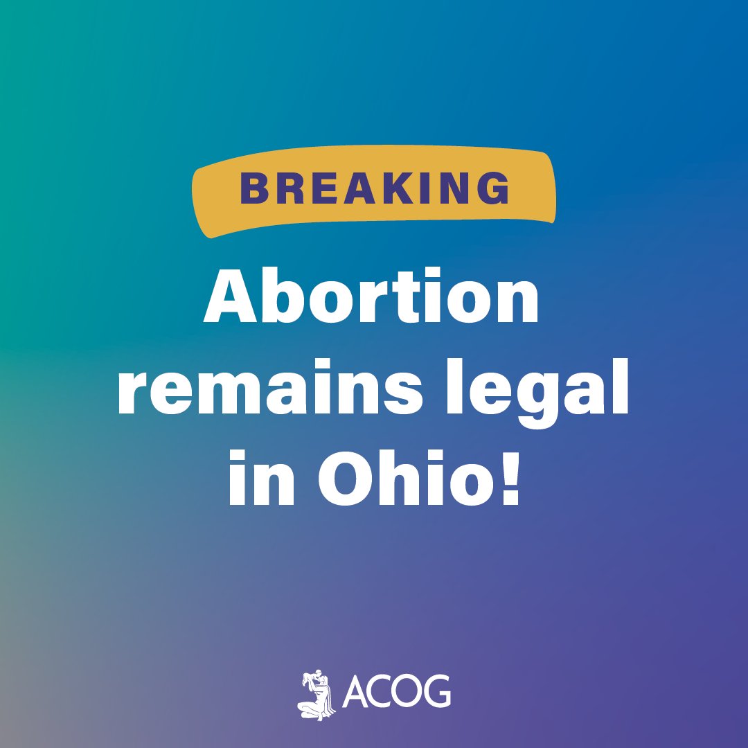 The #Ohio election showed that people understand abortion is critical to families and communities, and they want access to this essential health care. We’ll continue to work to expand access to reproductive health care so that all Ohioans can get #abortion care when they need it.