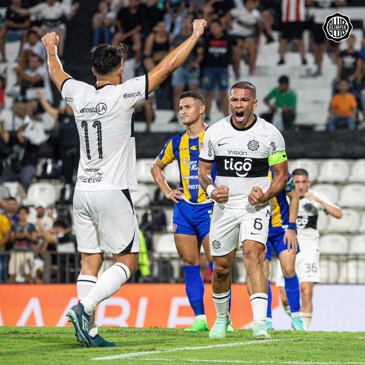MusifutbolPy's tweet photo. AGÓNICO TRIUNFO DEL DECANO

#Olimpia impuso localía y venció por 2-1 a #Luqueño por la jornada 19 del Clausura.

Goles: Richard Ortiz, Hugo Fernández (O), Paul Charpentier (SL)

👇 https://t.co/QpG2VdM2zD