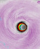 excellent images of #Haiyan10   i zeroed in on the closeness of dynamics around the eye and it's eye wall