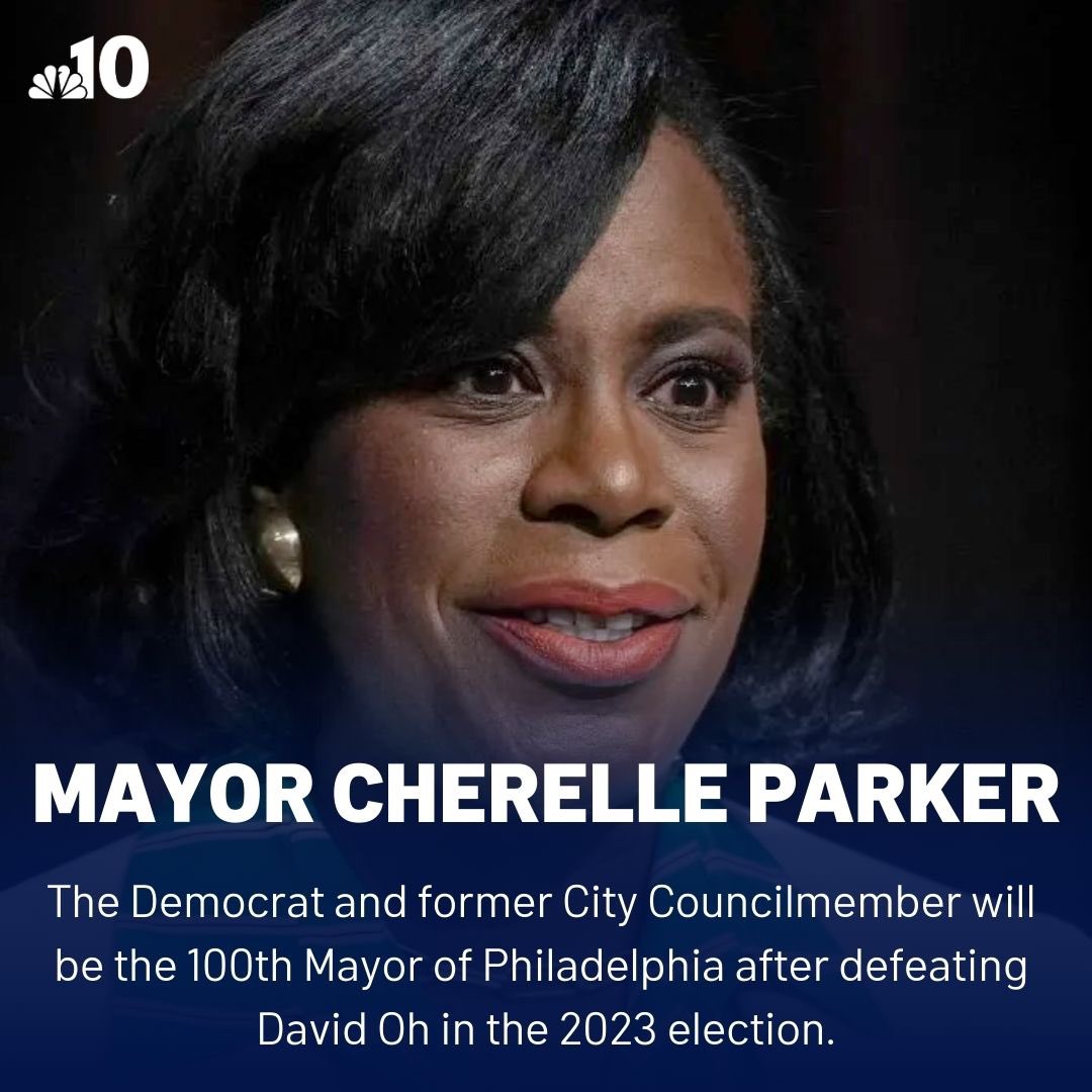 Congratulations to our 1st ever Female & African American Mayor of the City of Philadelphia!!!! 

Congratulations Mayor Cherelle Parker

#cherelleparker #phillymayor #mayorparker #philly @PeopleforParker