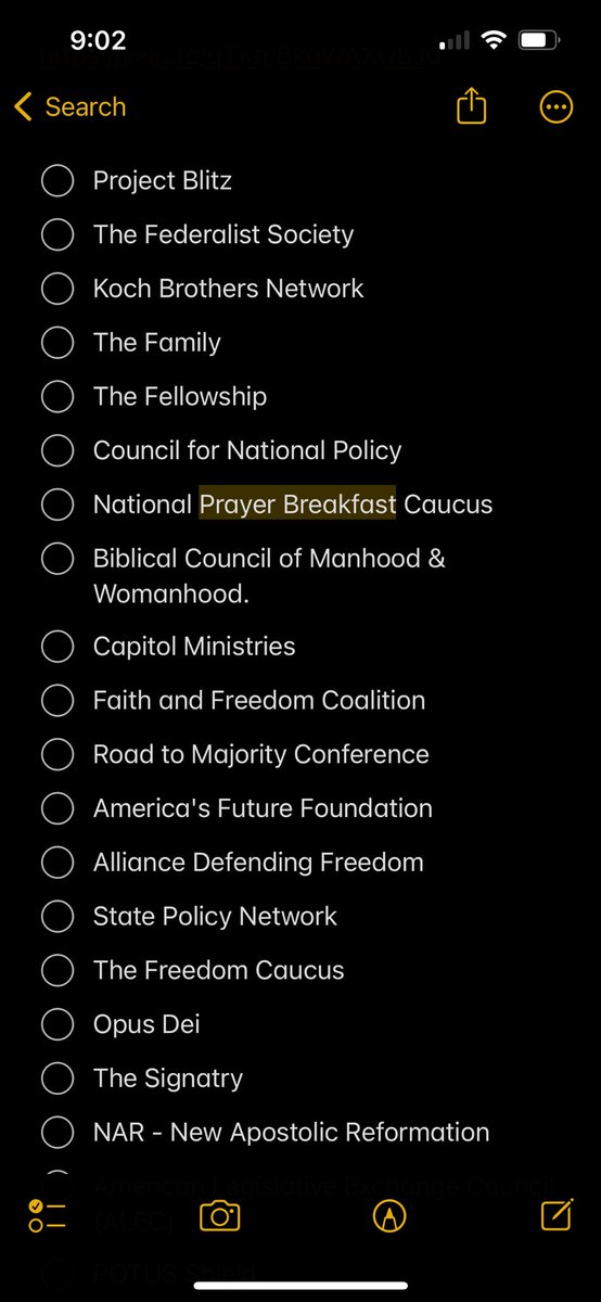 EnnnDeee's tweet photo. @mmpadellan @Ellamadu3 Below are some organizations that will blow your mind — #TheocracyAlert
Follow these people for info on the religious right:
@FredClarkson
@andre_gagne1
@JeffSharlet (“the family”)
@Tentoads4truth (all things Koch networks)
@brucewilson
@Frank_Schaeffer
@jennycohn1
@C_Stroop https://t.co/XLD0lCqddZ