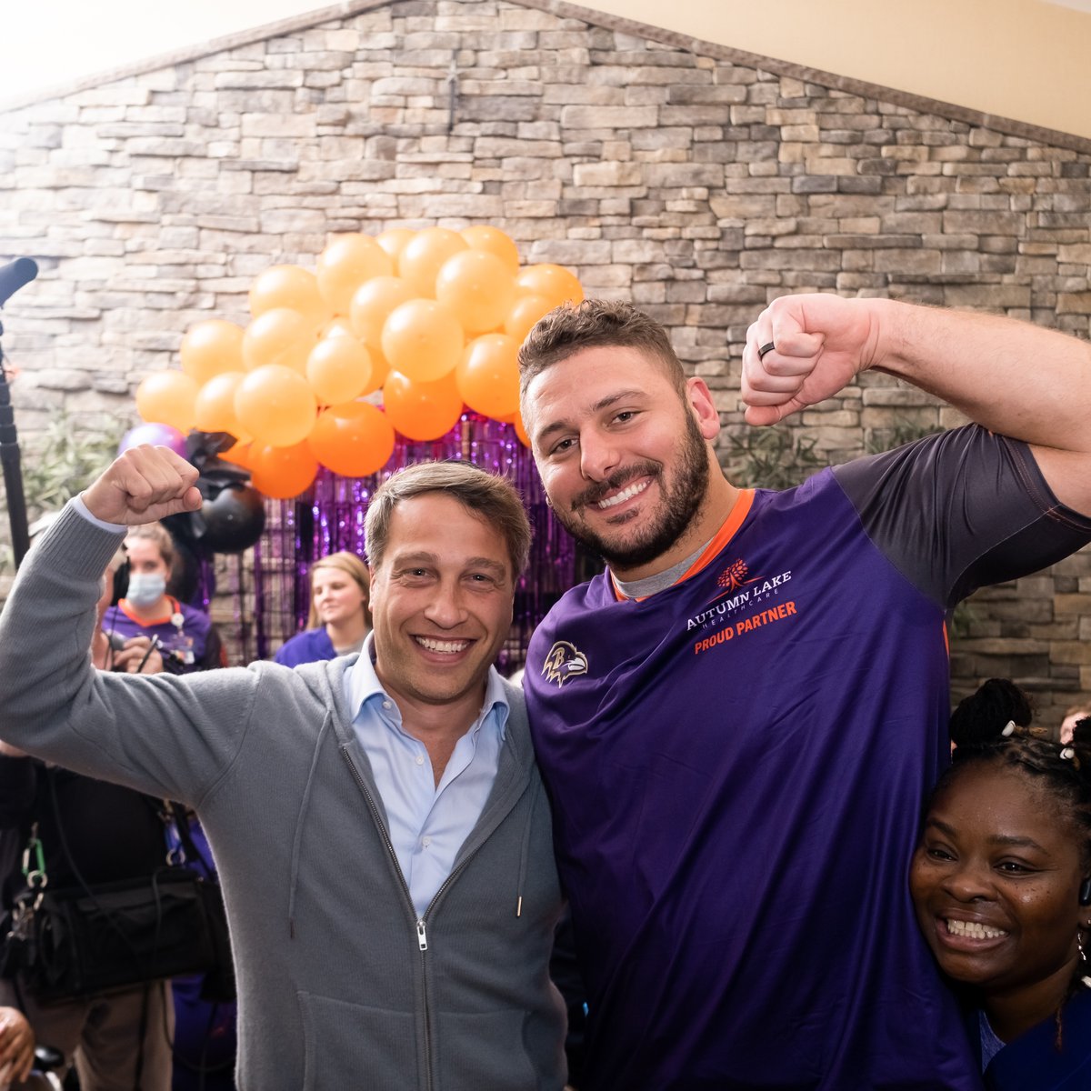 autumnlakehc's tweet photo. ๐งก๐We are proud to be partners with a team and player who puts so much passion and compassion into everything they do, on and off the field.
#Ravens #PatRicard #BaltimoreRavens #Healthcare #PassionCompassion #AutumnLake #Community #PancakePat
@ravens @pric508 https://t.co/TSCpLNslLC