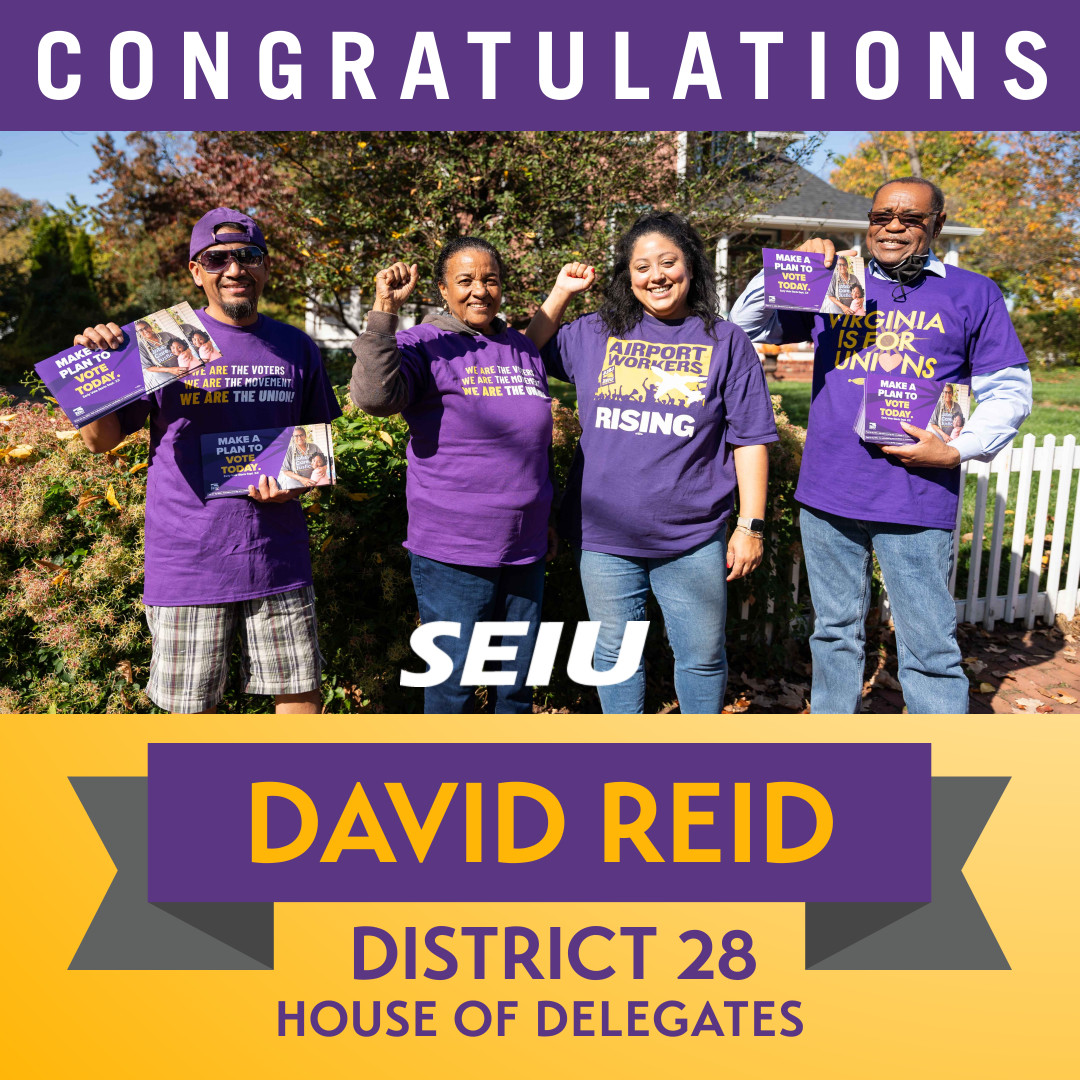 Congratulations to @DavidReidVA