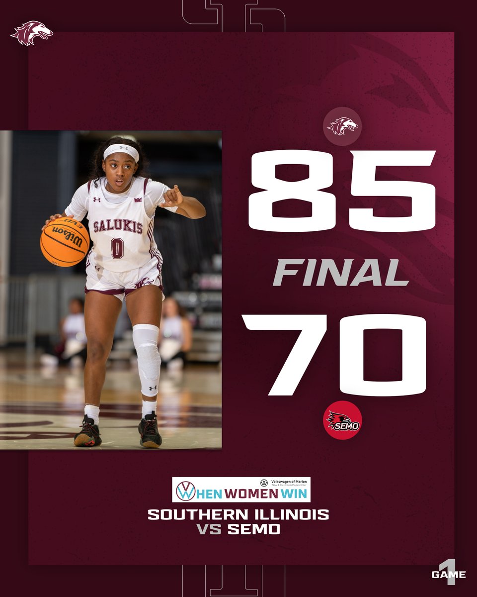 Saluki Women's Hoops (@siu_wbasketball) on Twitter photo Started the season off right 🙌
Presented by: <a href="/vwofmarion/">Volkswagen of Marion</a>
#Salukis | #WhenWomenWin Started the season off right 🙌
Presented by: <a href="/vwofmarion/">Volkswagen of Marion</a>
#Salukis | #WhenWomenWin