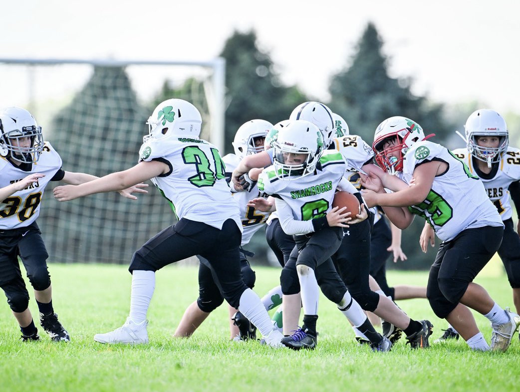 jrIU01's tweet photo. St Malachy 5/6 wins 14-6 v Christ the King in semi finals to play for CYO A class city championships this Sat against Our Lady Mt. Carmel. So proud of these boys & the leadership of #6. Can’t be there Sat to coach, but believe they can win. #ScorePoints #TheBrand #2.0 https://t.co/qHLk5gxRwv