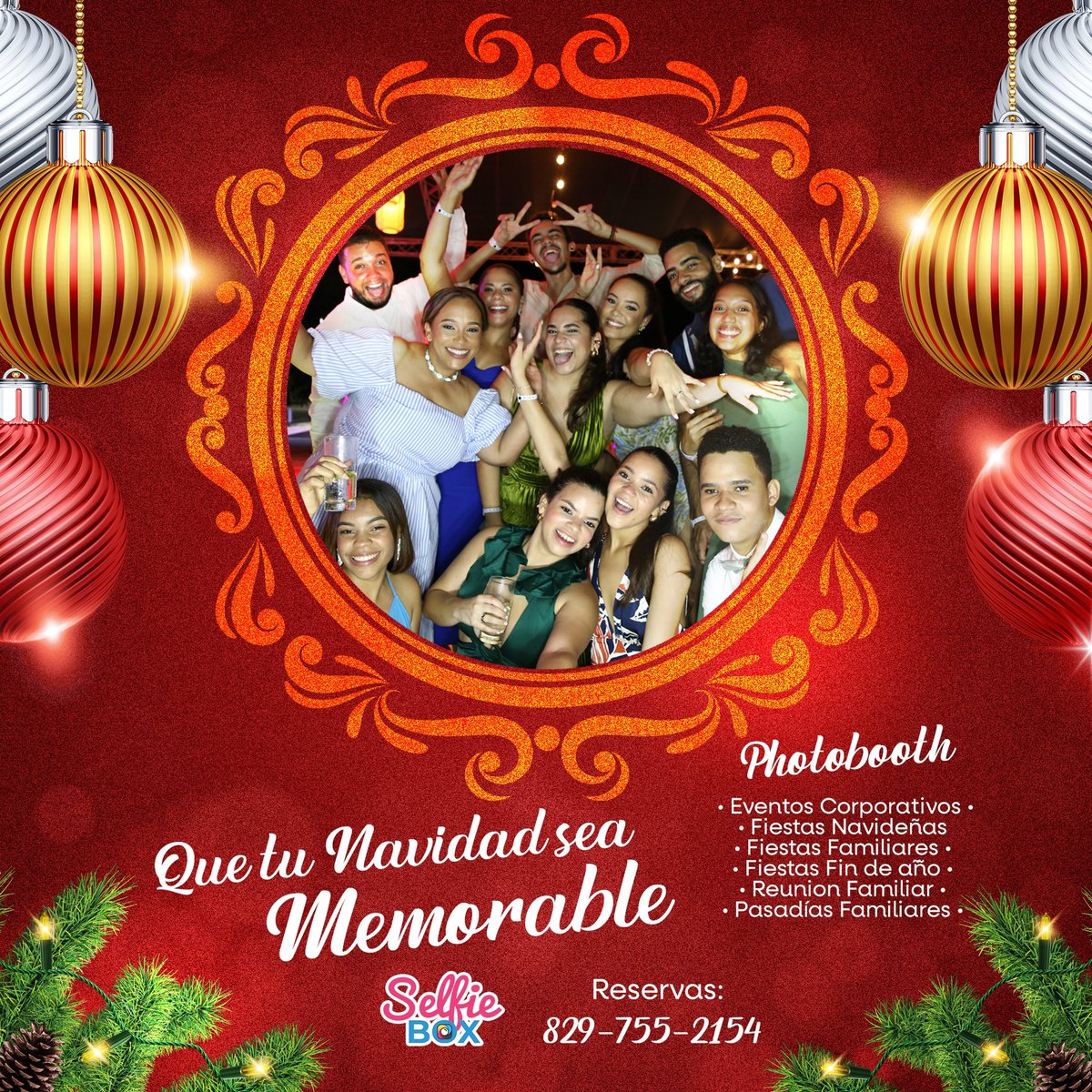 Te ayudamos a crear momentos inolvidables, divertidos y muy a tu estilo!
Es la oportunidad de hacer de tu navidad la mas Memorable  📸
Contactos:
809-755-2154