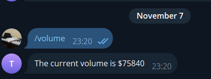 Tomorrow we'll be having an update which seems small but carries a lot of weight for the future of the project.

This is simply, to check the total volume of the mixer.

Why is it useful? Well, it's an indicator of the level of adoption #COINMIX has.

$CM — Mix, be anon.