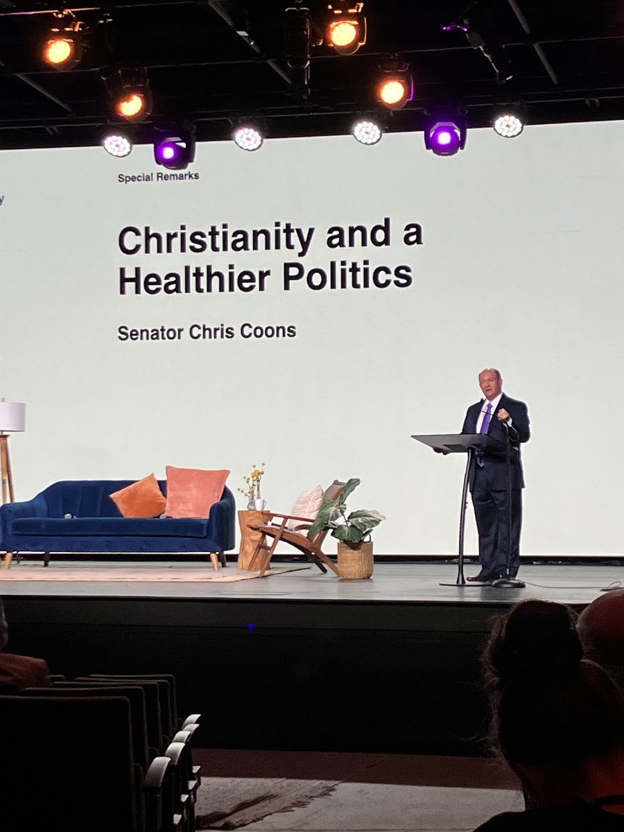 sw_gates's tweet photo. Not only was Sen. Coons amazing in speaking about what real faith looks like in public life.. he’s a Delaware bro! ⁦@CCPublicLife ⁦@FaithandLaw⁩ https://t.co/gbCBlFuorz