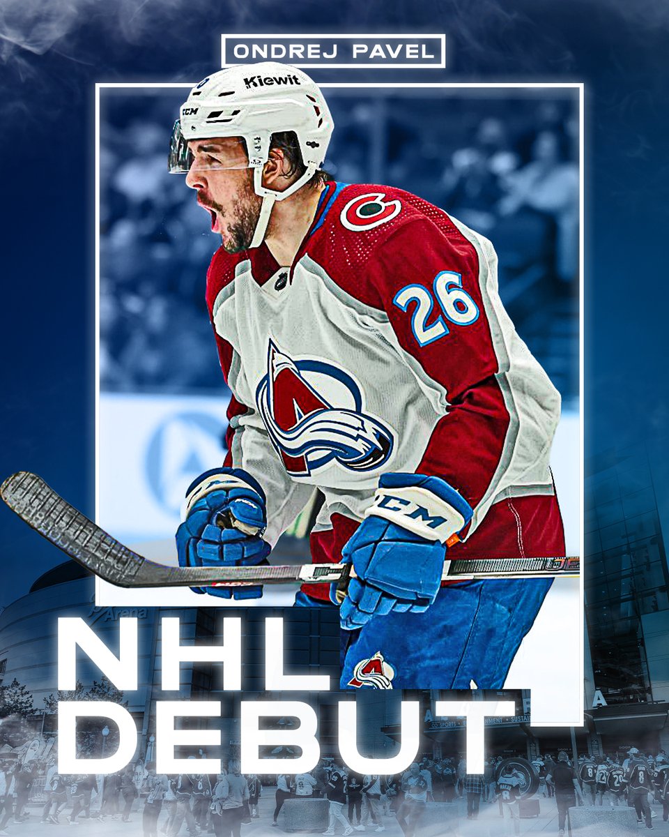 Welcome to the show!

#GoAvsGo