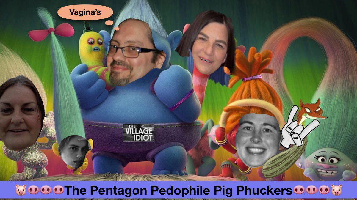 PaulaCBlades17's tweet photo. The Pentagon Pedophile Pig Phuckers 
🤥🤥🤥🤥🤥🤥🤥🤥🤥🤥🤥🤥🤥
#TimothyHolmseth #JessieCzebotar #AlexKouKouNaKiss #CathyFox #MarionAltena #RandiErickson https://t.co/Xk8YlwmHYu