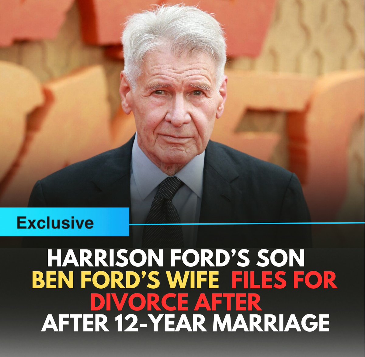 Harrison Ford’s Son Ben Ford’s Wife Files For Divorce After 12-Year Marriage theblast.com/553208/harriso…