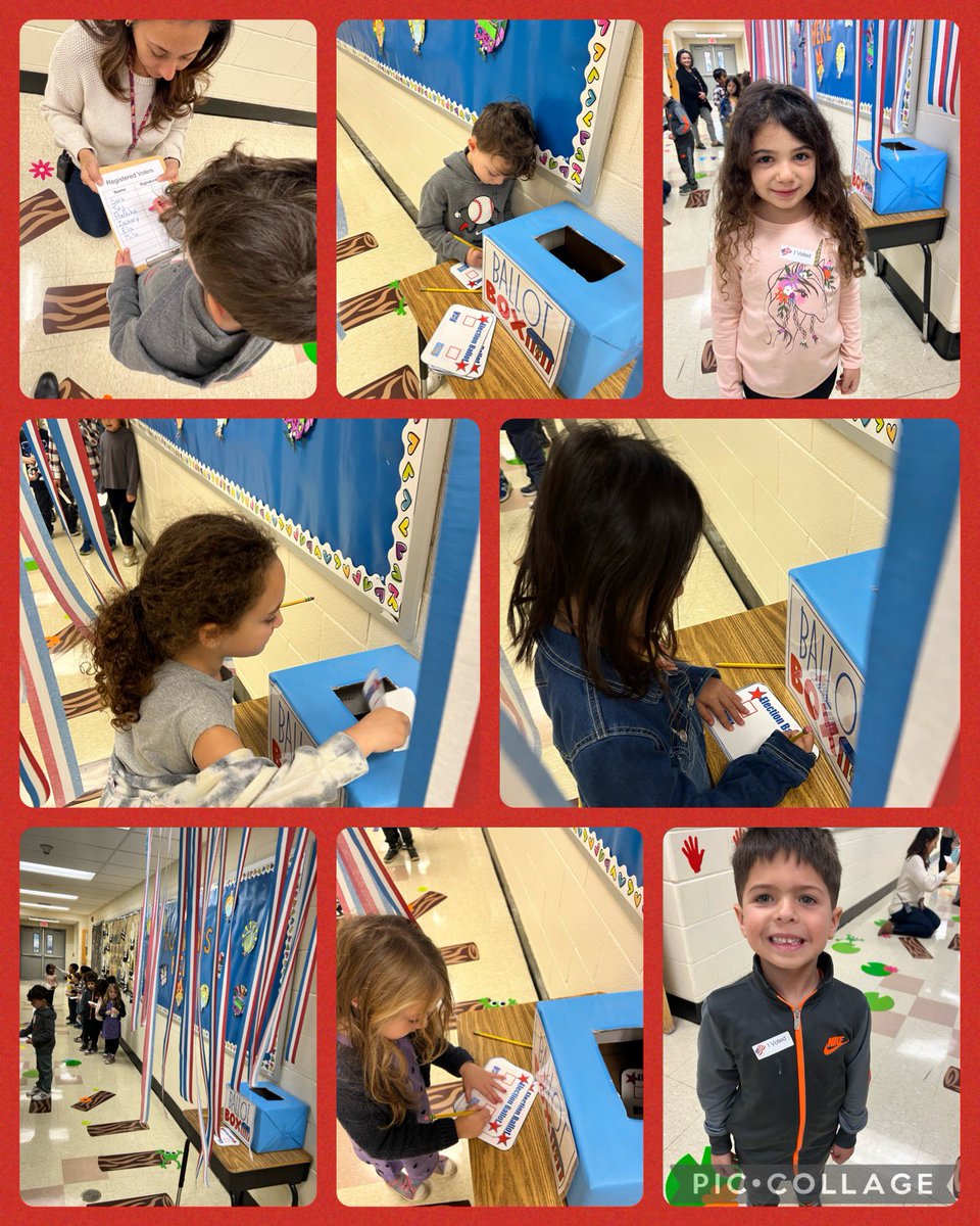 MrsSchultz18's tweet photo. 🗳️Election Day!!Today KS went to the polls to vote for their favorite 🍪… chocolate chip or Oreo! We showed our voter registration cards, signed in, casted 🗳️, and of course, got our “I Voted” stickers! It was a close race— chocolate chip won by 1 vote! 
@MontvilleTwpSch https://t.co/XbEP0XuBzK