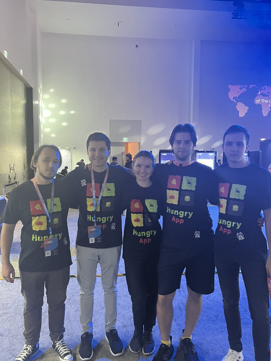 I’m still jet lagged, but so happy we made it! 😀 Thank you #CardanoSummit2023 and <a href="/Cardano_CF/">Cardano Foundation</a> for the amazing 3 days 👏 So many new people, amazing energy, meeting builders and community members from all over the world 🌎 Let’s go <a href="/HungryAppTeam/">Hungry App | Food Pickup App on Cardano</a> !!! 

#Cardano #HungryApp 🚀