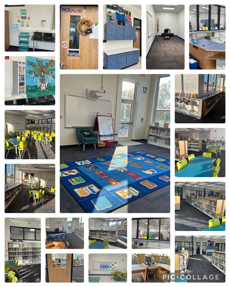 All set for our grand reopening tomorrow morning! Special thanks to Terry and the LSS moving team for moving our entire space seamlessly and in record time. Can’t wait to see you, WFES readers! 📚👩🏻‍🏫❤️ @WakefieldForest @sbprindle @FCPS_LIS