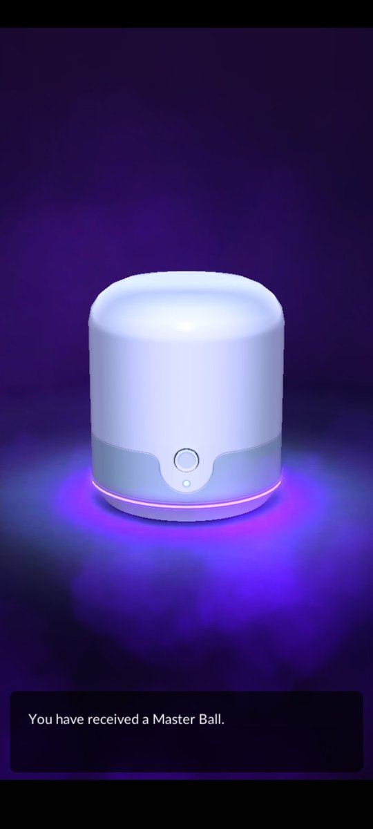 Thank you <a href="/beanphilipex/">BeanEX</a> for helping me in the pokemon go app's timed research. I am now a masterball trainer because of your turtanator (fire turtle) raid invitation. I look forward to future interactions and using this masterball well. 🫡🤝